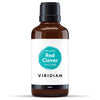 bottle f Viridian Red Clover Tincture on a white background 