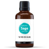 bottle of viridian tincture on white background 