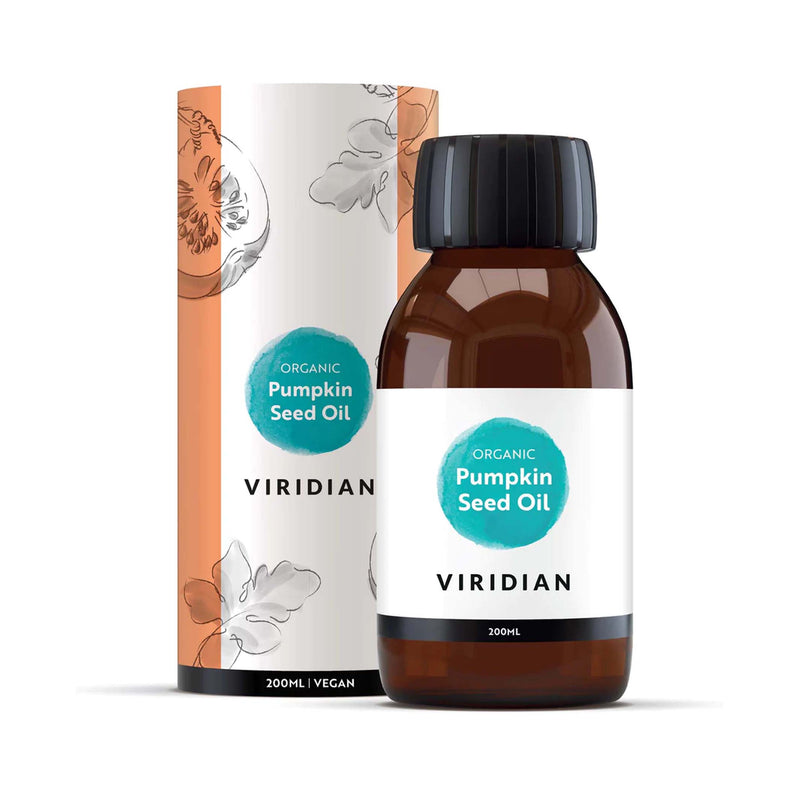 Viridian 100% Pumpkin Seed Oil Organic 200ml