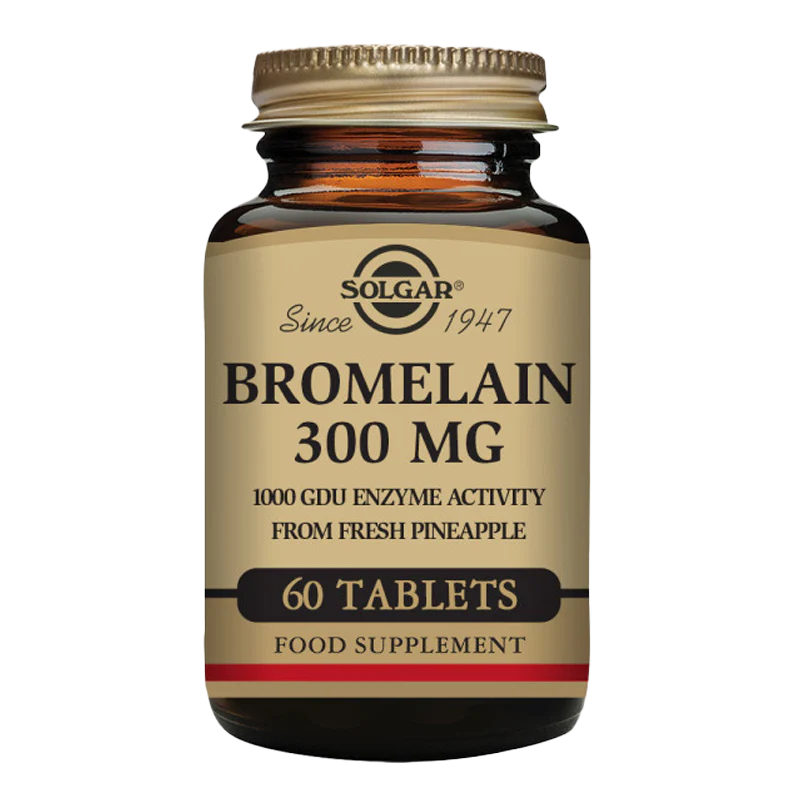 Solgar® Bromelain 300 mg Capsules - Pack of 60