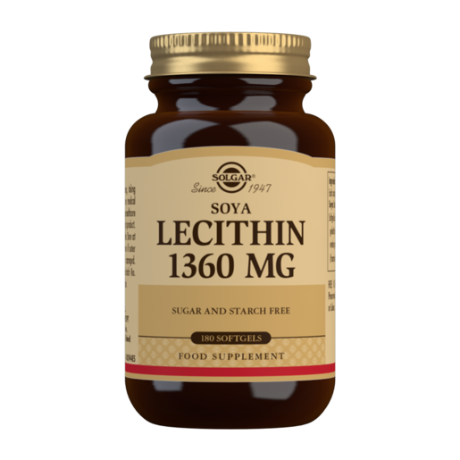 Solgar Soya Lecithin 1360 mg Softgels