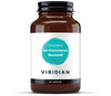 Brown supplement bottle with white label featuring 'Viridian' and 'Synerbio Saccharomyces Boulardii' on a white background.