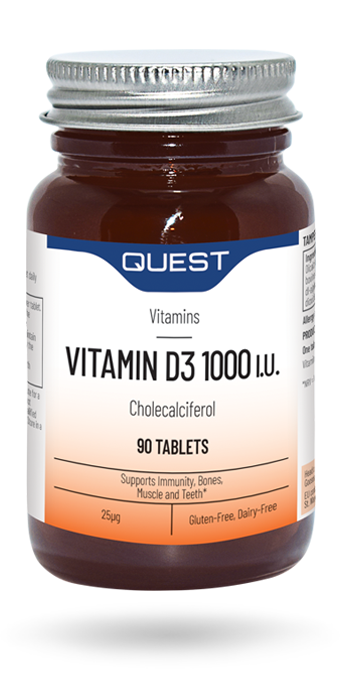 Quest Vitamin D 1000 i.u 90 Tablets