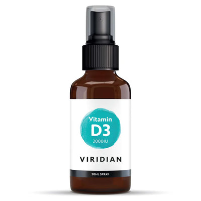 Viridian Vitamin D3  2000IU 20ml 