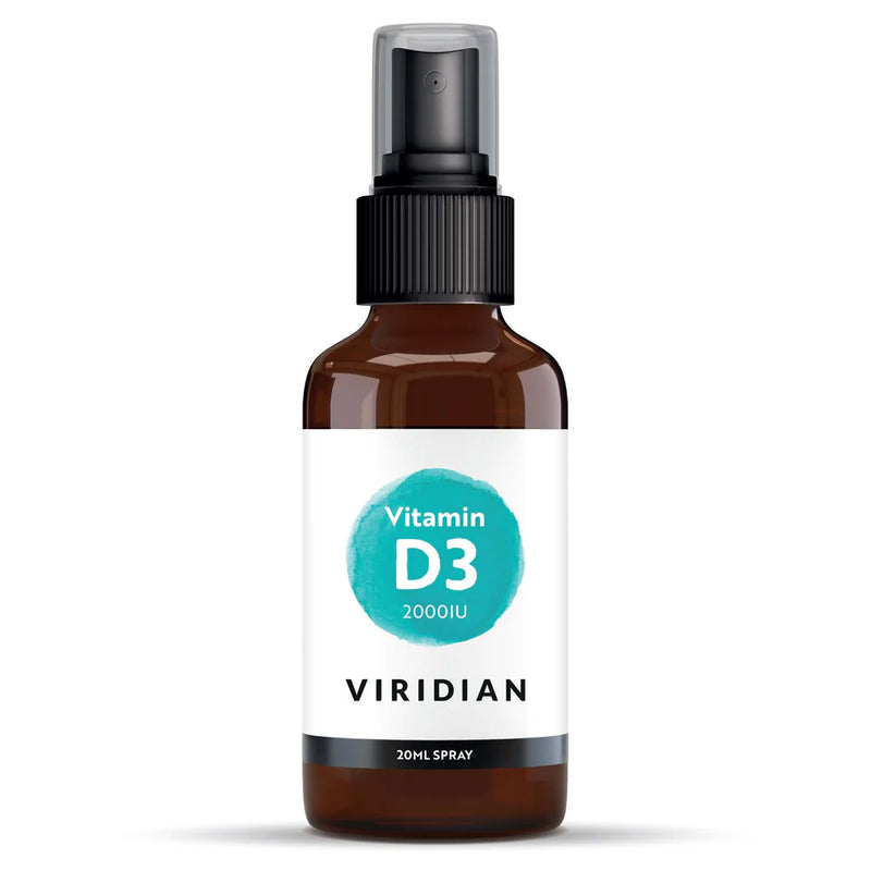 Viridian Vitamin D3  2000IU 20ml 
