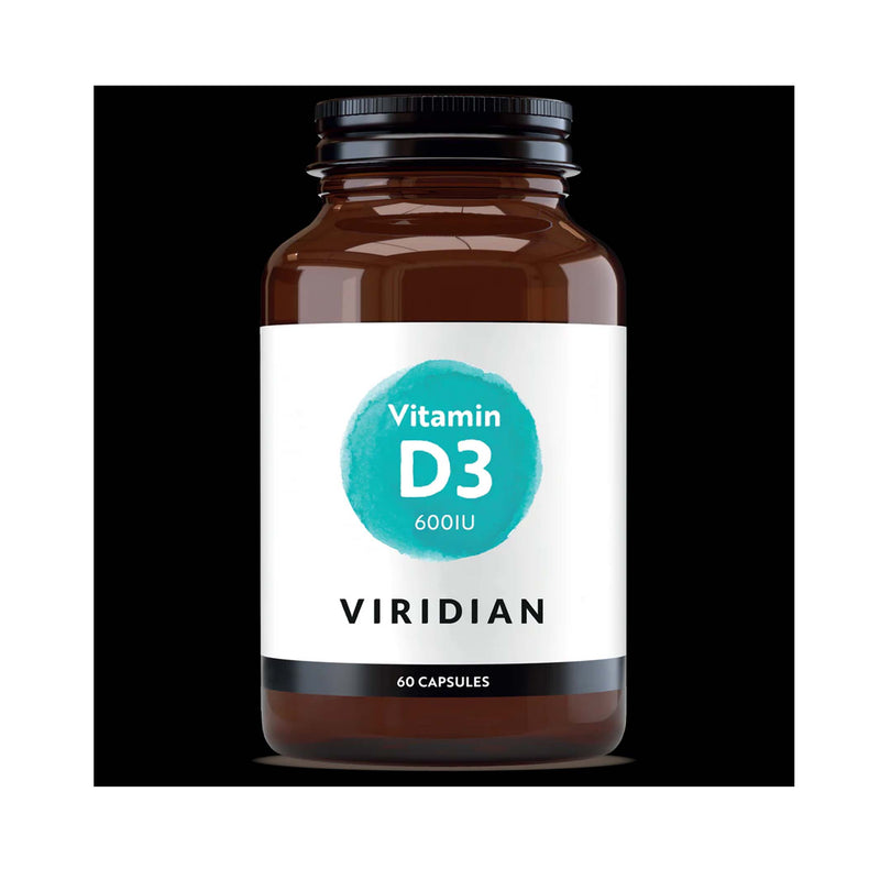 Vitamin D3 600IU - 60 Veg Caps