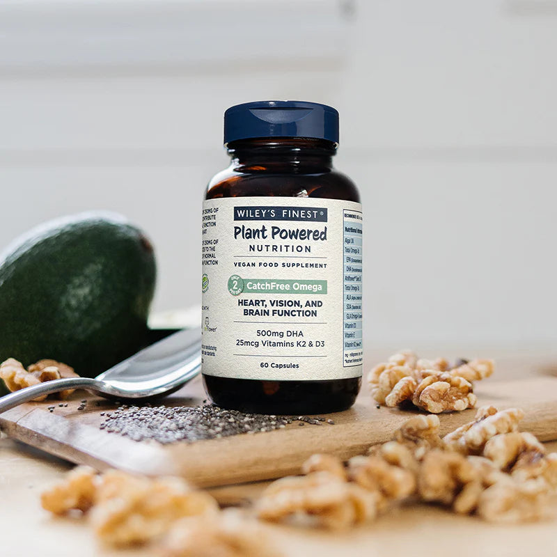 Supplement bottle labeled &