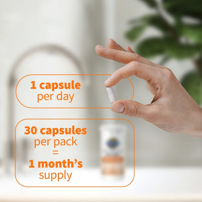 Garden of Life Microbiome Probiotics Once Daily- 30 capsules