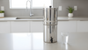 Stainless Steel Gravity Water Filter – 3-Stage Filtration