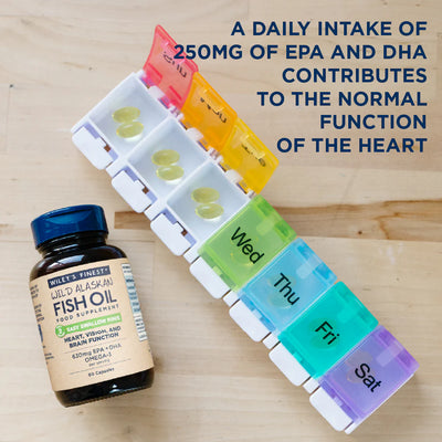 Wiley's Easy swallow Minis- Wild Alaskan Fish Oil Capsules