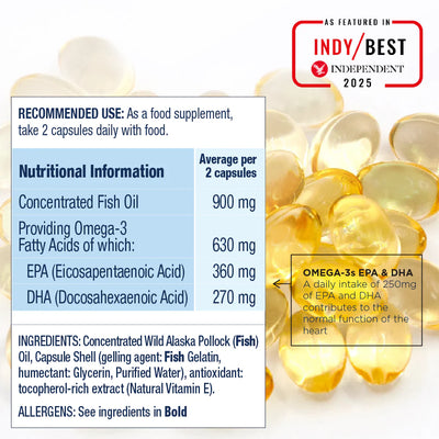 Wiley's Easy swallow Minis- Wild Alaskan Fish Oil Capsules