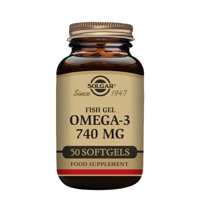 Omega-3 740 mg (Fish Gel - Kosher) 50 Softgels