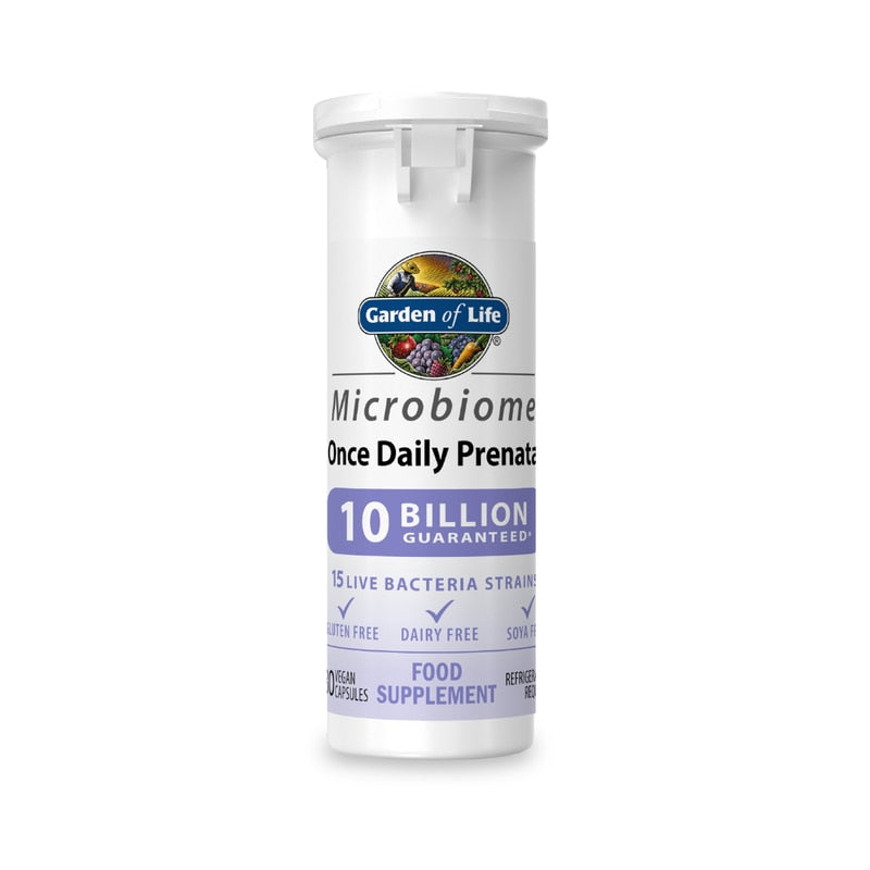 Garden of Life Microbiome Probiotics Once Daily Prenatal