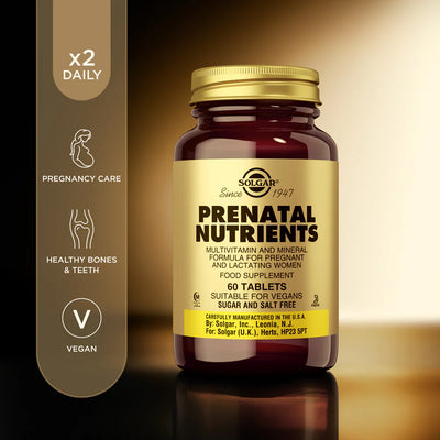 Solgar Prenatal Nutrients Tablets - Pack of 120