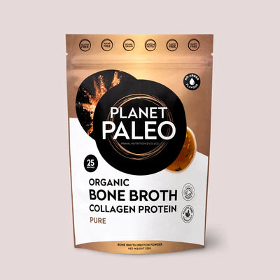 Planet Paleo Organic Bone Broth Pure -25 servings