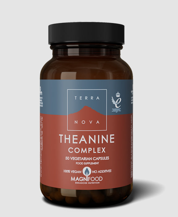 Terranova Theanine 100mg Complex- 50 capsules