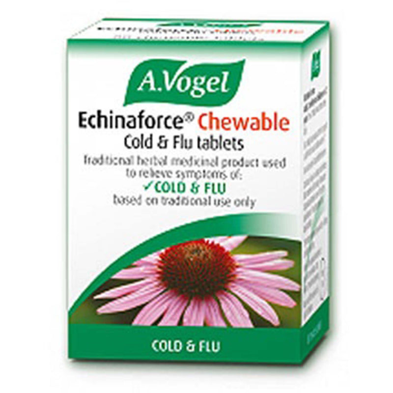 A Vogel Echinaforce Chewable Cold and Flu 80 Tablets (Licensed)