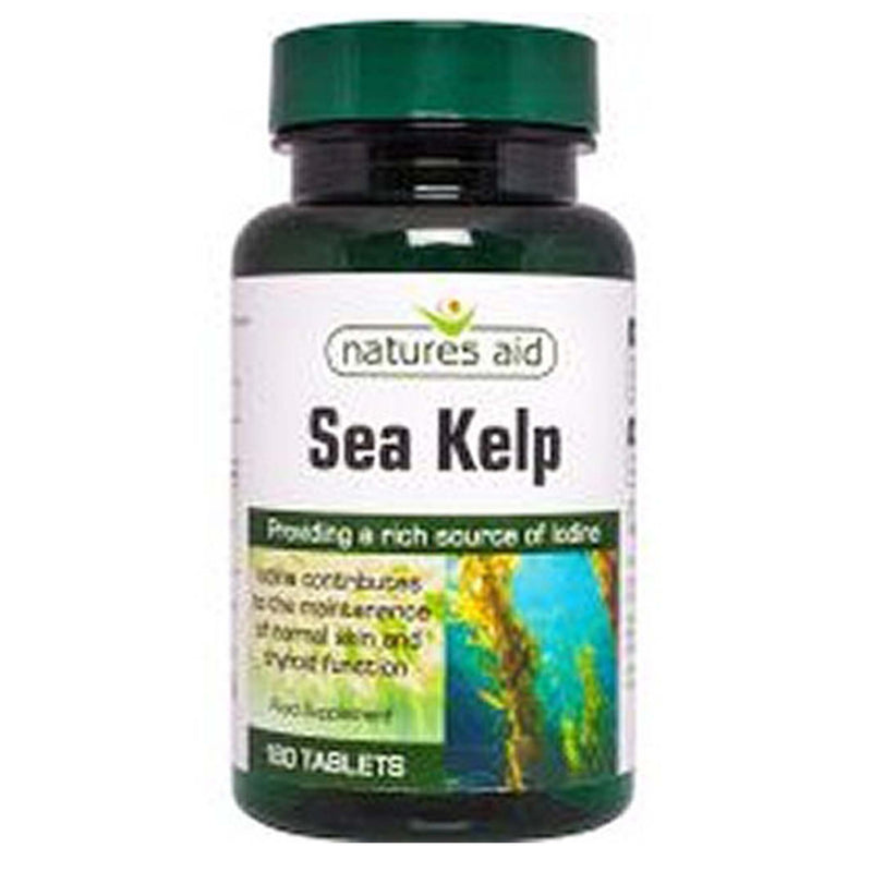 Natures Aid Sea Kelp 180 Tablets