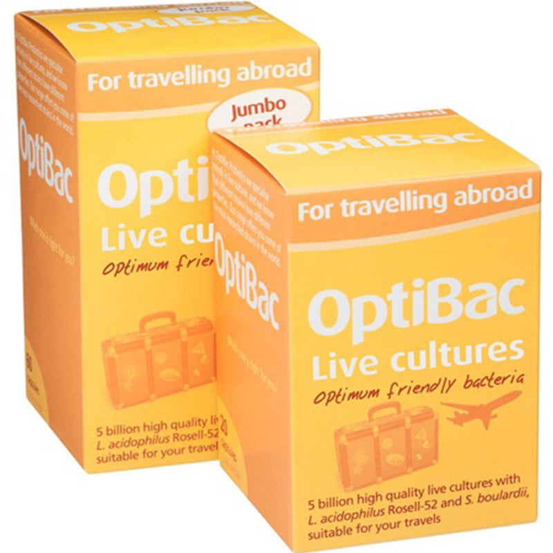 OptiBac Probiotics For Travelling Abroad 20 Capsules