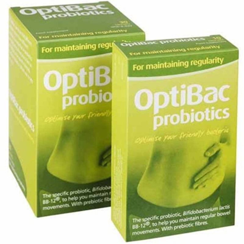 Optibac Bifidobacteria and fibre For Maintaining Regularity 30 Sachets