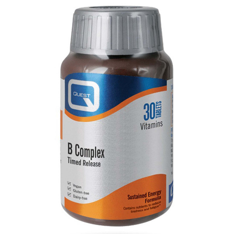 Quest B 100 B Complex Timed Release 30 Tablets