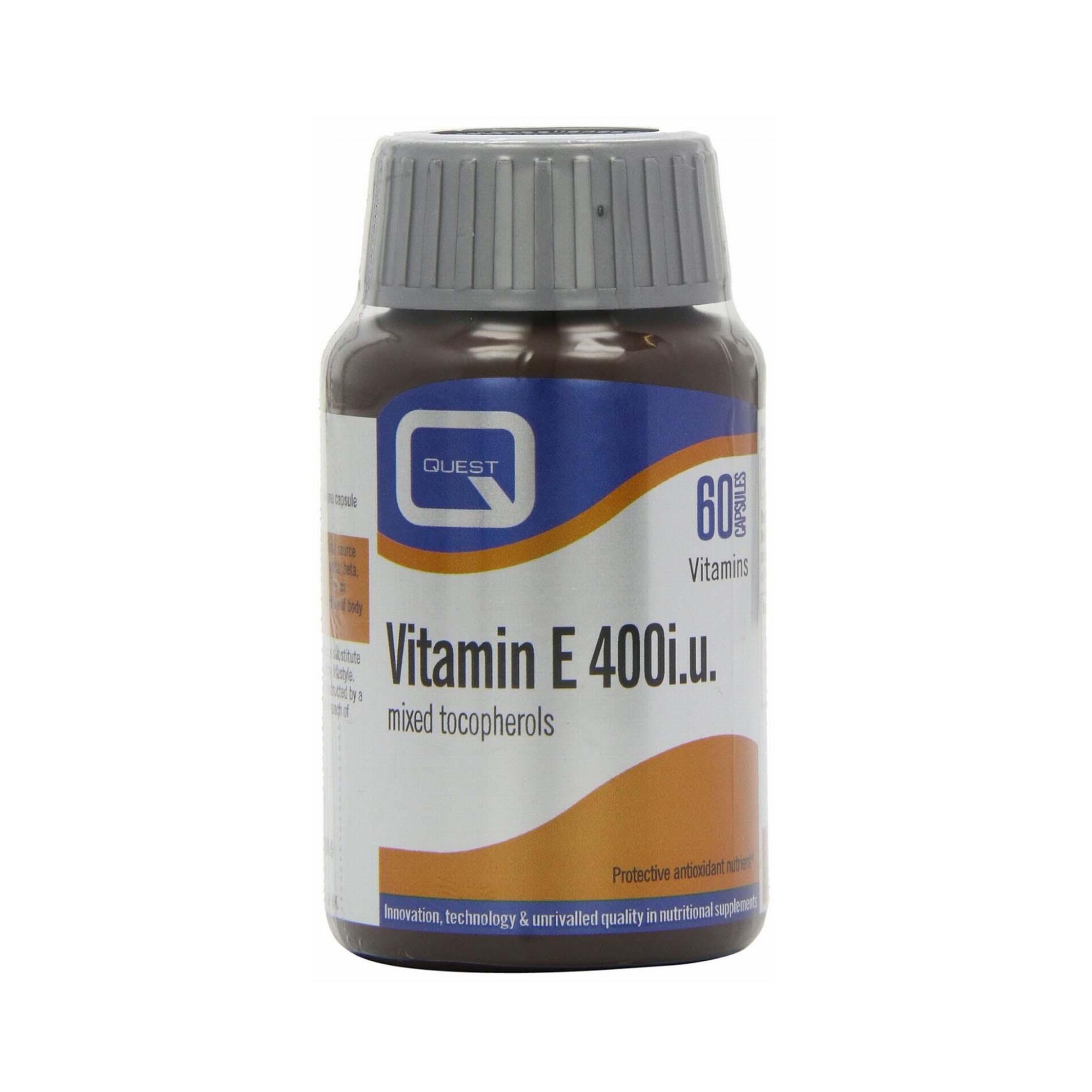 Quest Vitamin E 400iu 60 Capsules Elixirhealth.co.uk Elixir Health