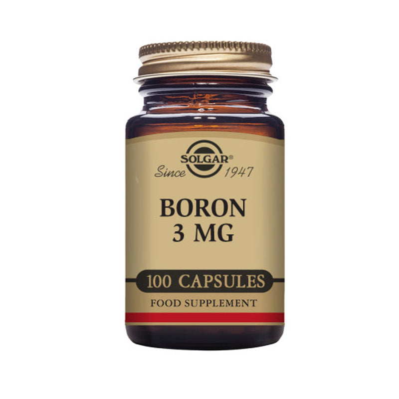 Solgar® Boron 3 mg Vegetable Capsules - Pack of 100