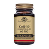 Solgar CoQ-10 (Coenzyme Q-10) 60 mg Vegetable Capsules - Pack of 60