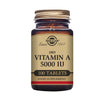 Solgar Dry Vitamin A 5000 IU Tablets - Pack of 100