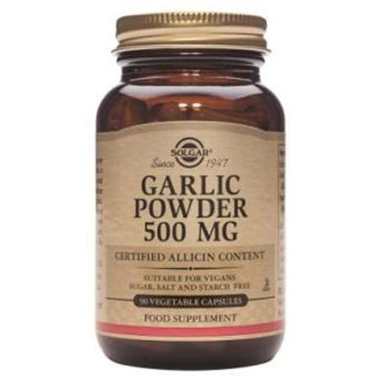 Solgar® Garlic Powder 500 mg Vegetable Capsules - Pack of 90