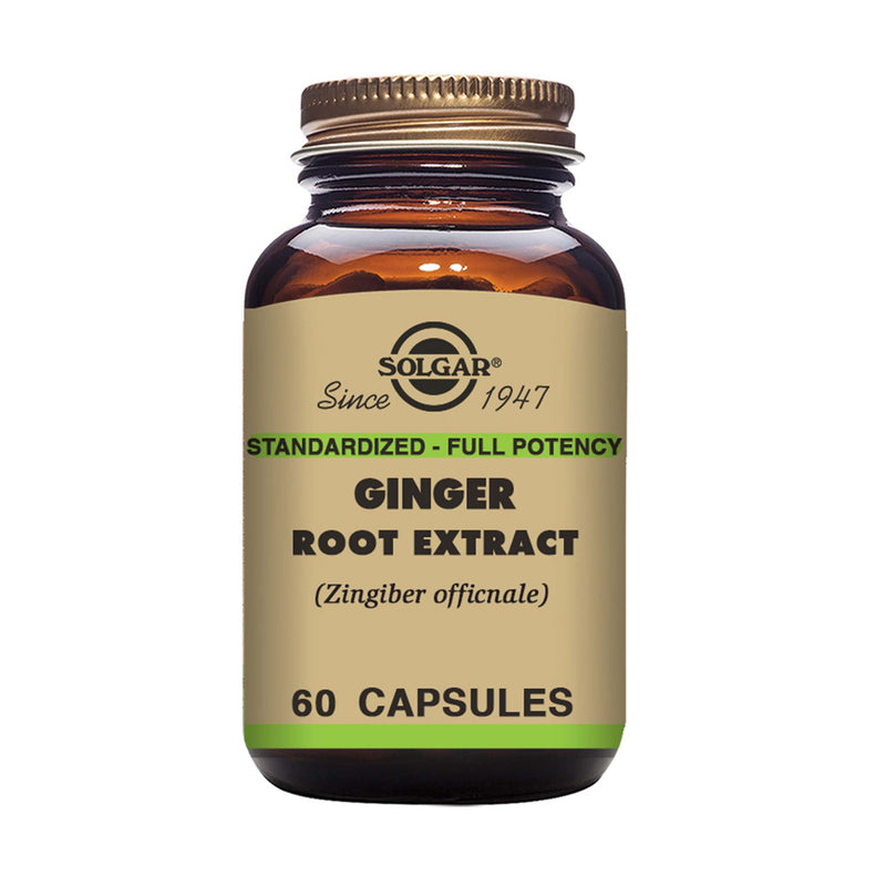 Solgar Ginger Root Extract Vegetable Capsules