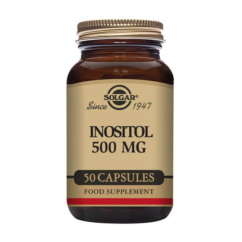 Solgar® Inositol 500 mg Vegetable Capsules - Pack of 50