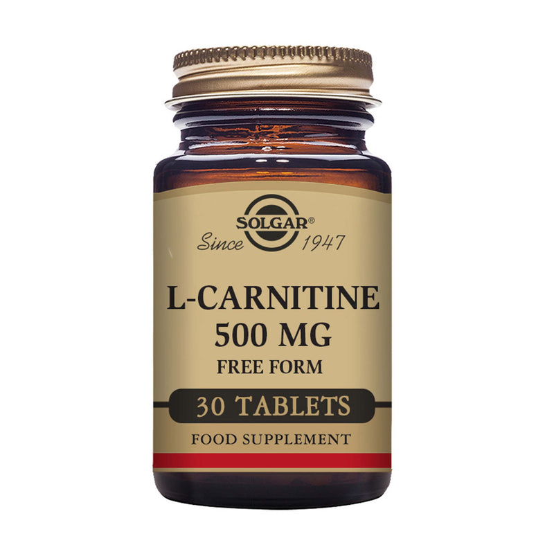 Solgar® L-Carnitine 500 mg Tablets - Pack of 30
