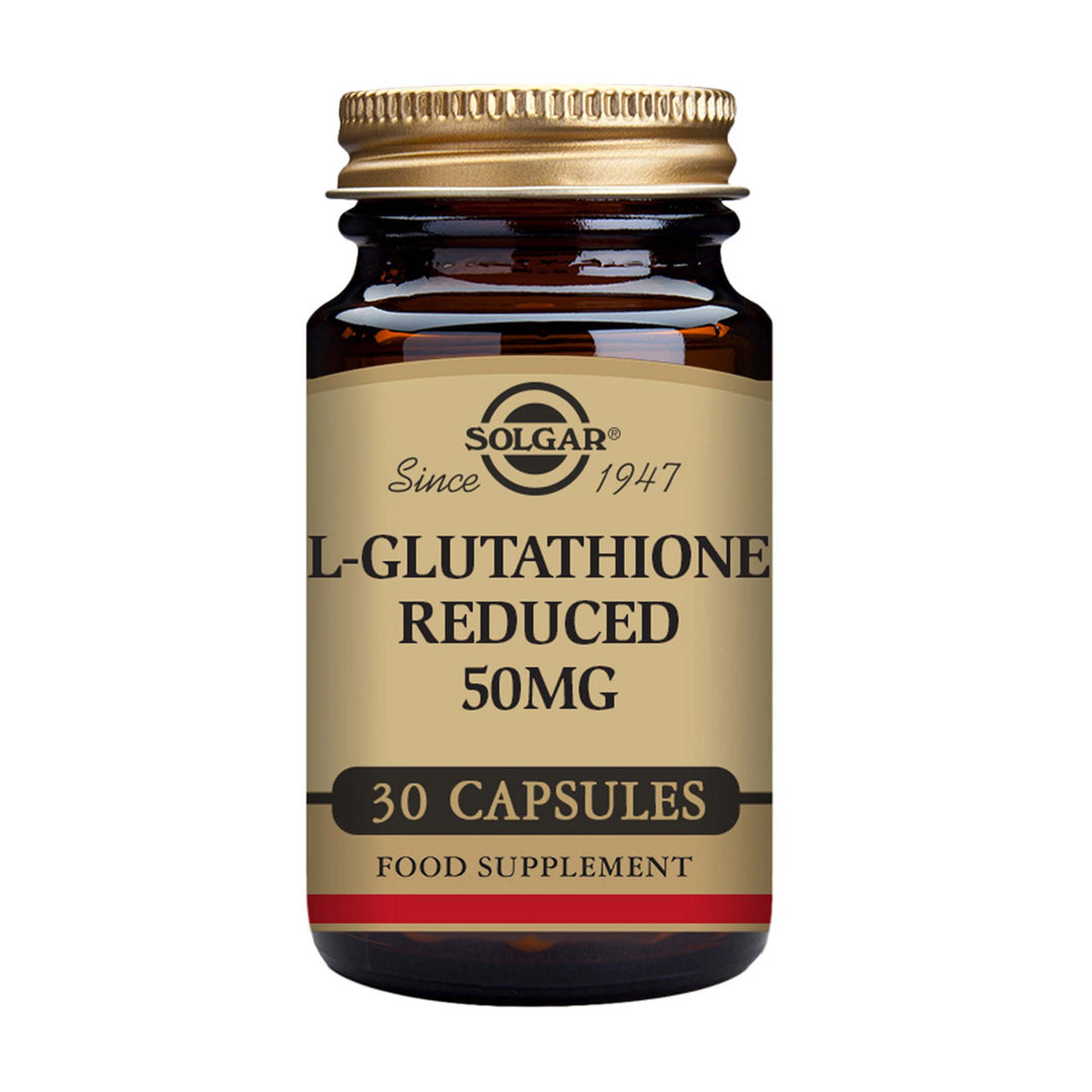 glutathione solgar Solgar L-Glutathione Reduced 50 mg 30 Vegetable Capsules | Helps with Liver  Detoxification