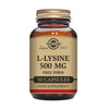 Solgar L-Lysine 500 mg Vegetable Capsules - Pack of 50