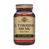 Solgar L-Tyrosine 500 mg Vegetable Capsules - Pack of 50