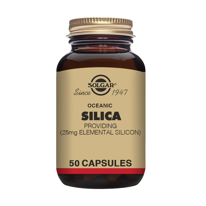 Solgar Oceanic Silica 25 mg Vegetable Capsules - Pack of 50