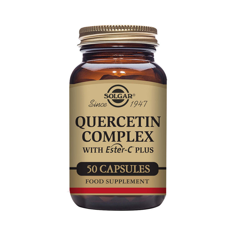 Solgar Quercetin Complex with Ester-C Plus Vegetable Capsules - Pack of 50