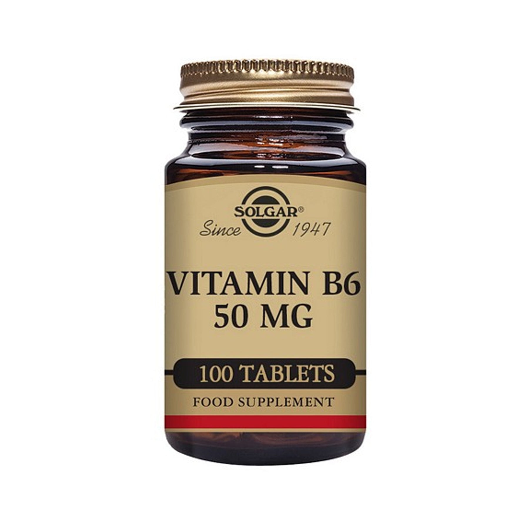 Solgar Vitamin B6 Pyridoxine 50mg 100 Tablets - Elixirhealth.co.uk ...
