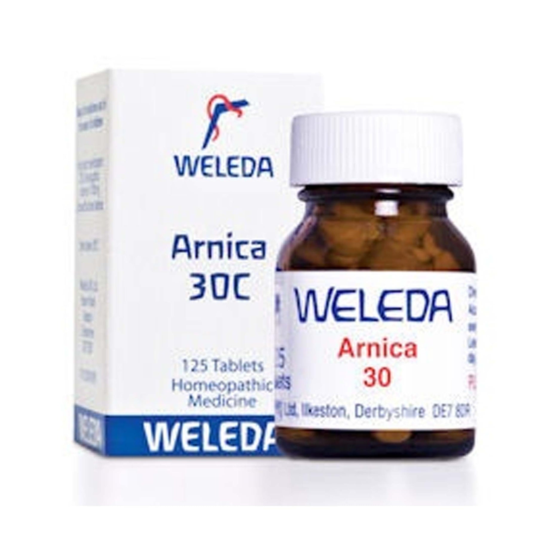 Weleda Arnica 30c 125 Tablets - Bruises, Sprains - Elixirhealth.co.uk 