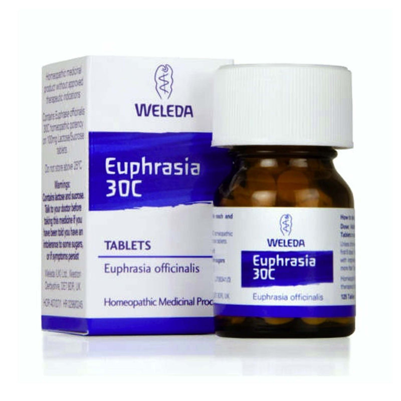 Weleda Euphrasia Homeopathic Remedy 30C 125 Tablets