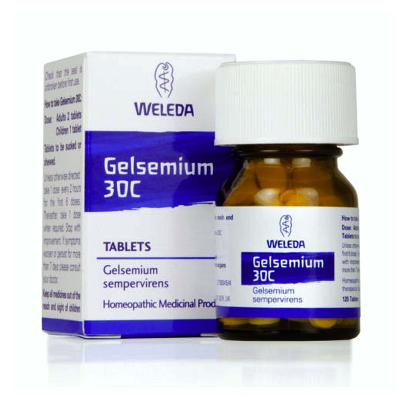 Weleda Gelsemium Homeopathic Remedy 30C 125 Tablets