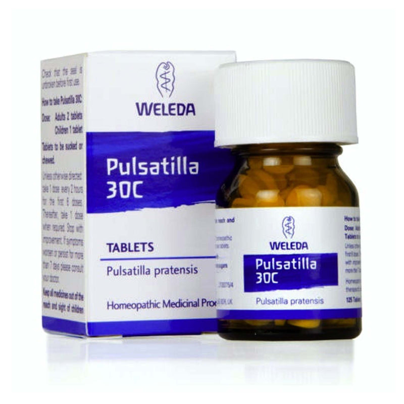 Weleda Pulsatilla Homeopathic Remedy 30C 125 Tablets