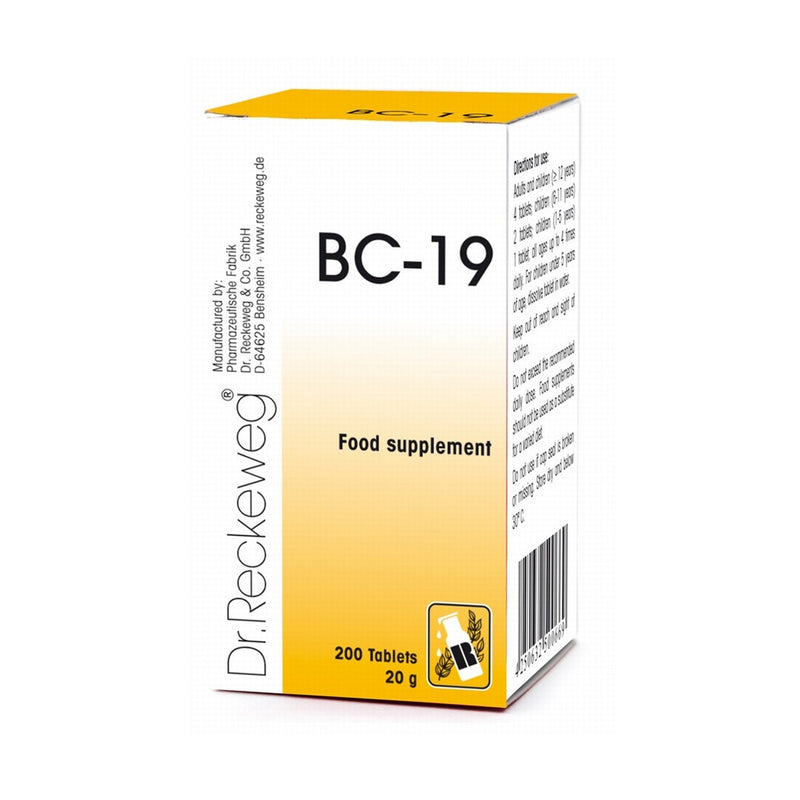 Dr Reckeweg BC-19 200 Tablets