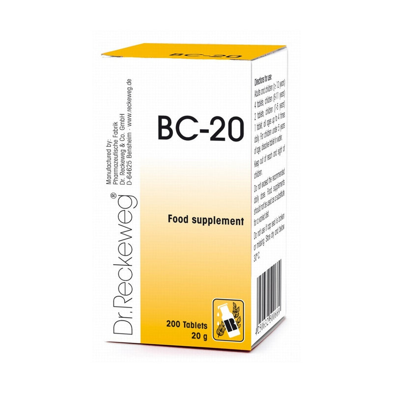 Dr Reckeweg BC-20 200 Tablets