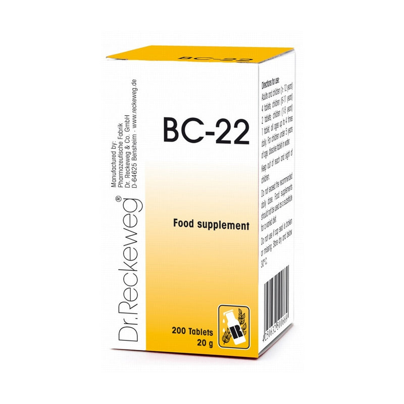 Dr Reckeweg BC-22 200 Tablets
