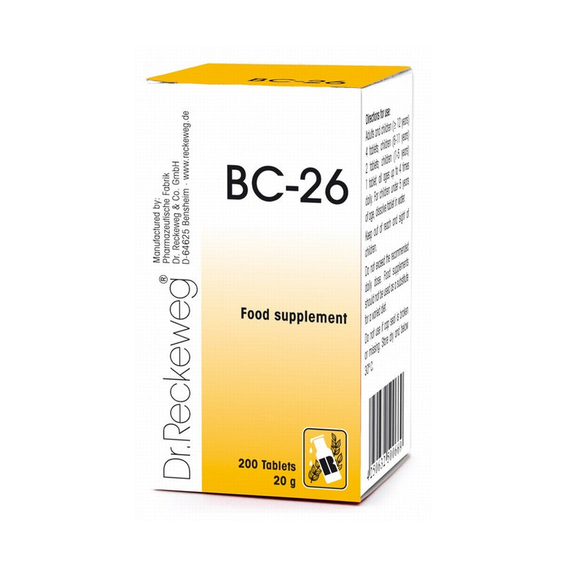 Dr Reckeweg BC-26 200 Tablets