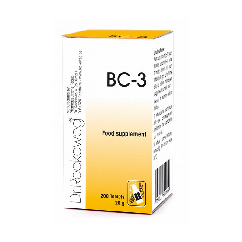 Dr Reckeweg BC-3 200 Tablets