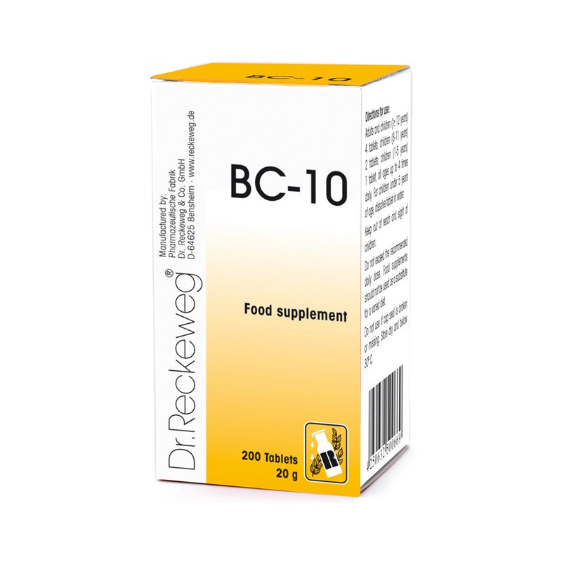Dr Reckeweg Combination Salt BC-10 200 Tablets