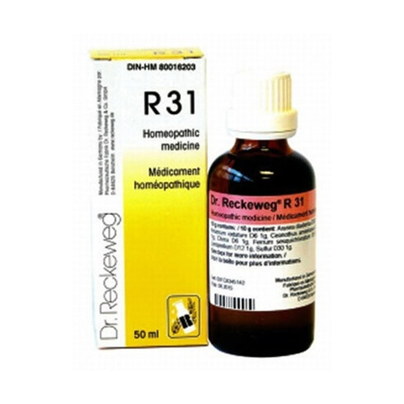 Dr Reckeweg R31 Drops 50 ml